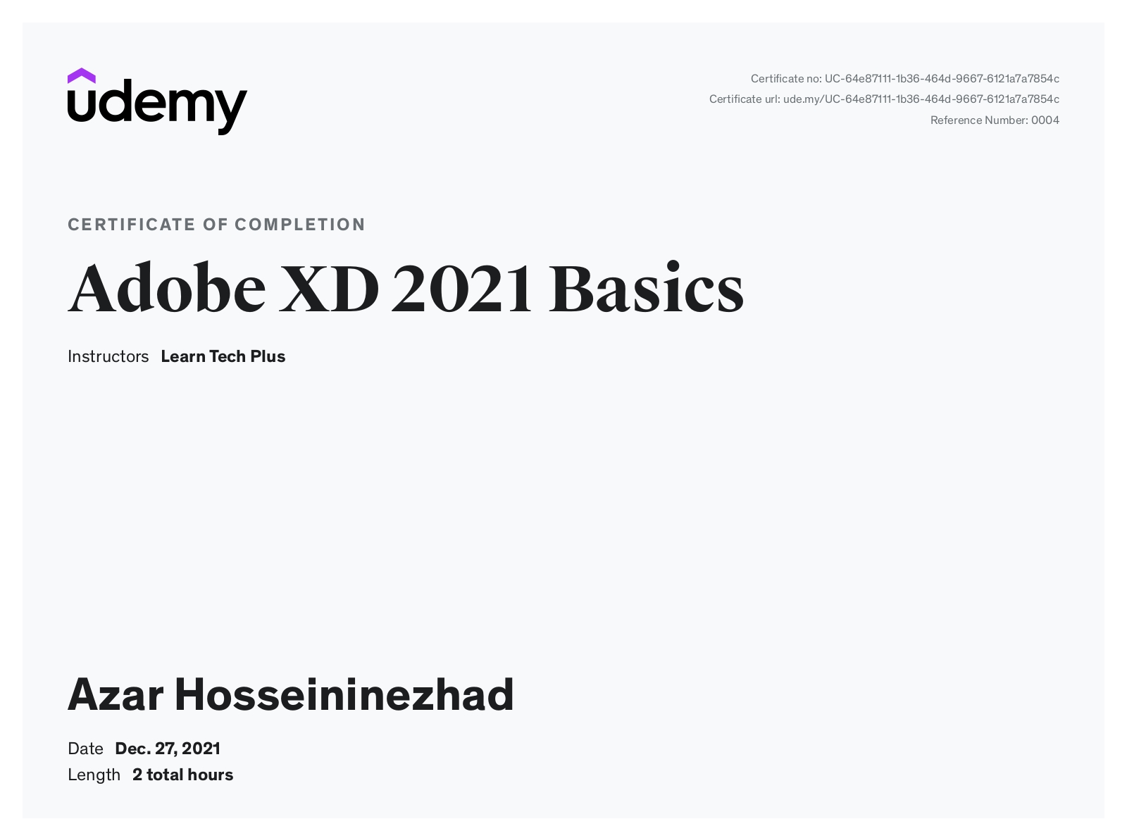 Adobe XD-Udemy