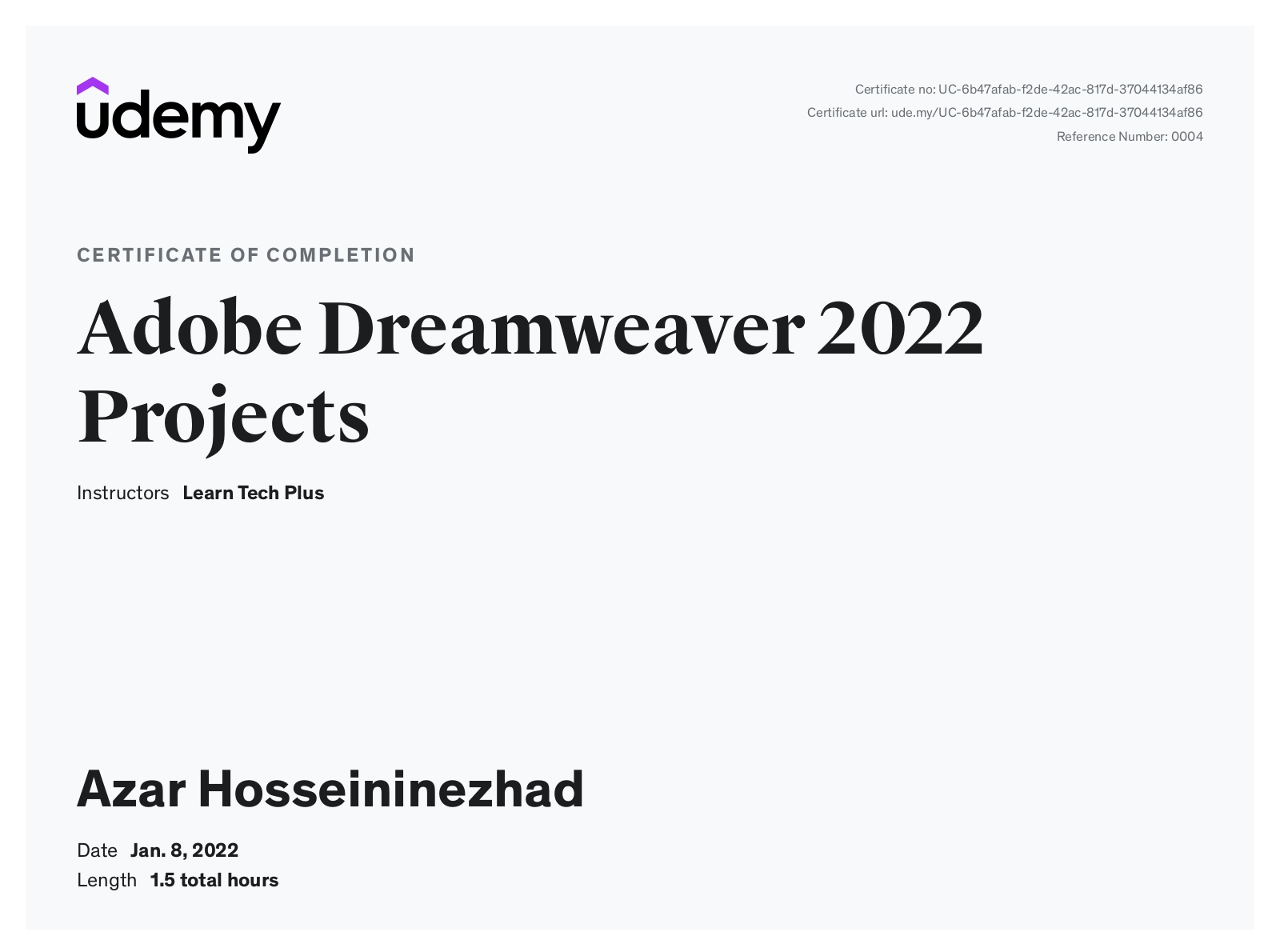 Adobe Dreamweaver 2022-Udemy